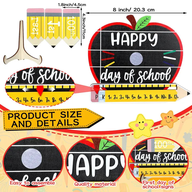 Schooly™ - Back To School Interchangeable Sign